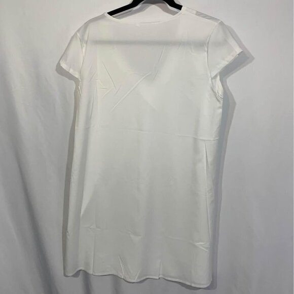 WOMAN’S swimsuit cover. Size XL. White a line. V neck. - Picture 7 of 7